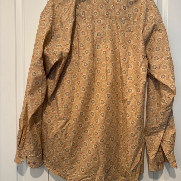 Cinch Men's Small Long Sleeve Western Cowboy Rodeo Cotton Button Down - Picture 2 of 4